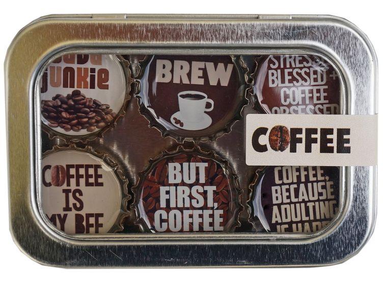 But First Coffee! Coffee Lover Magnets - Momma's Secret Cupboard