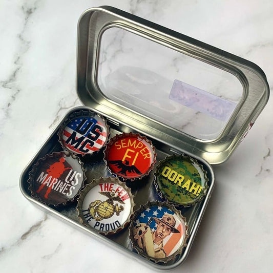 MARINE CORPS Magnet Set - Momma's Secret Cupboard