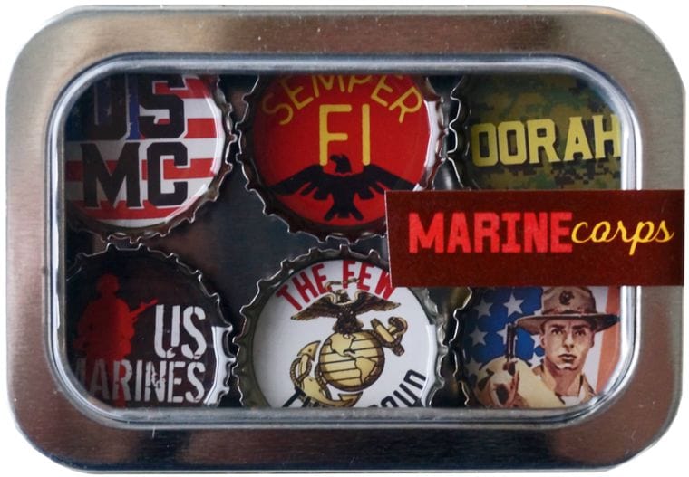 MARINE CORPS Magnet Set - Momma's Secret Cupboard