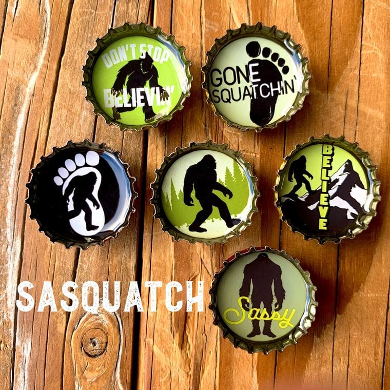 SASQUATCH - BELIEVE MAGNET SET - Momma's Secret Cupboard