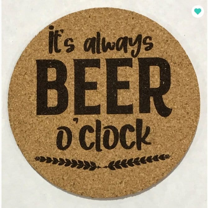 Sassy Cork Coasters - Momma's Secret Cupboard