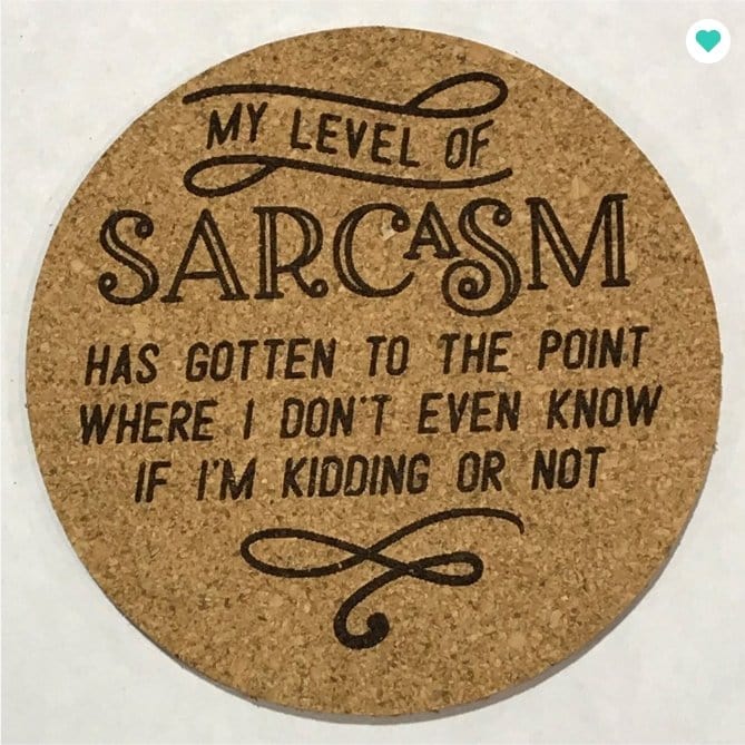 Sassy Cork Coasters - Momma's Secret Cupboard