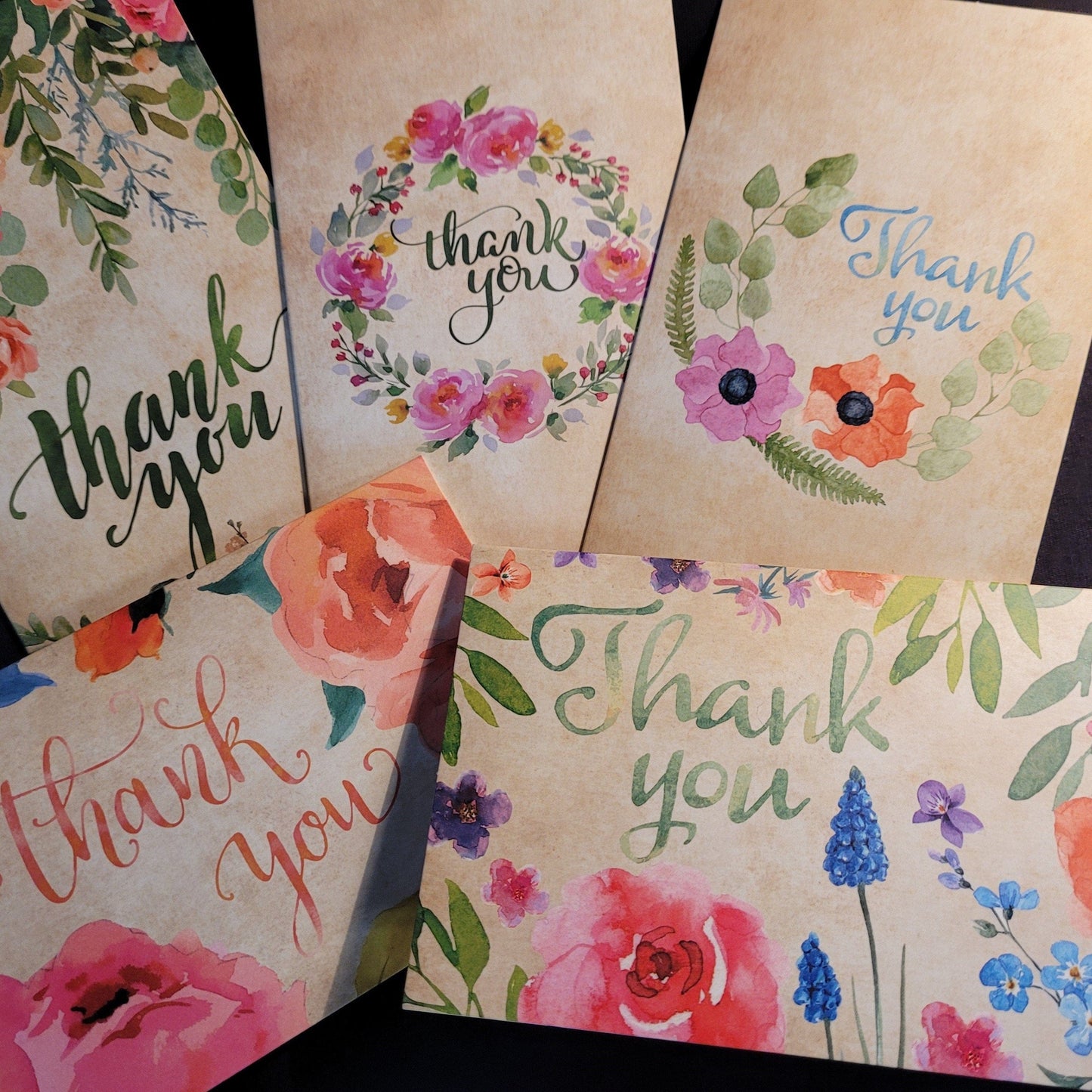 Thanks for having my back! Thank You Notecard Kit - Momma's Secret Cupboard
