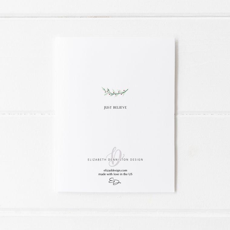 Box Set Believe Holiday Christmas Greeting Card - Momma's Secret Cupboard