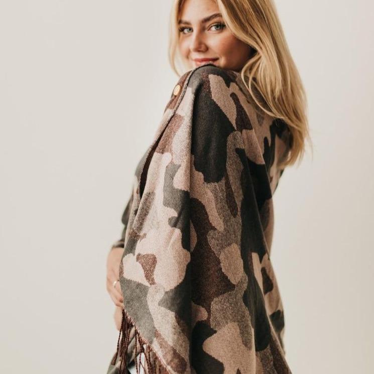 Camo Chilll Buster Button Scaf - Momma's Secret Cupboard