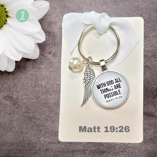 Faith Key Chain Collection - Momma's Secret Cupboard